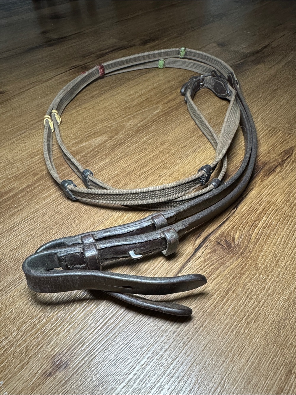 🐴 Nylon Pony Reins w/hand placement markers 🐴